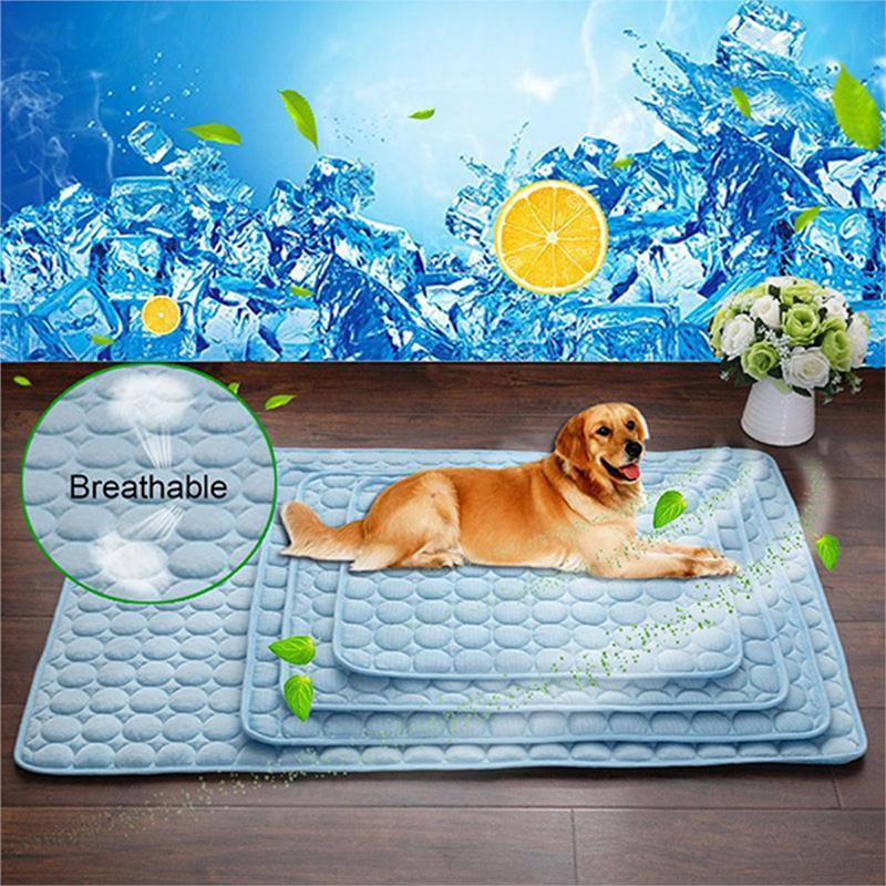 Pet Cooling Pad – Ice Silk Cold Nest for Dogs & Cats | Summer Relief Mat