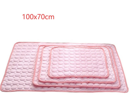 Pet Cooling Pad – Ice Silk Cold Nest for Dogs & Cats | Summer Relief Mat
