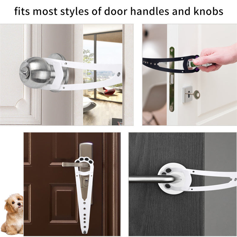 Cat Door Holder Latch – Keep Dogs Out, Let Cats In | Adjustable & Easy to Install