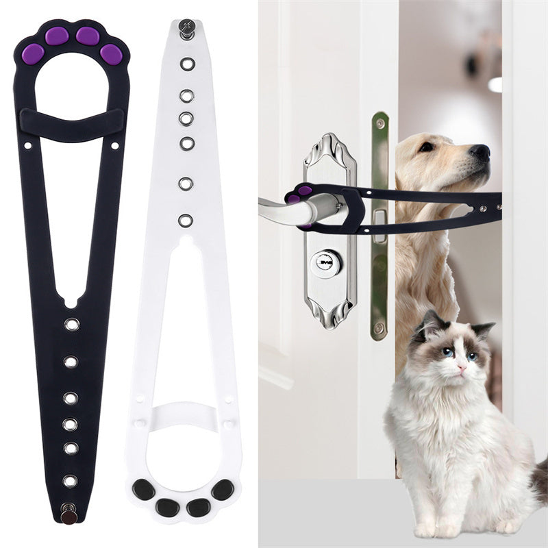 Cat Door Holder Latch – Keep Dogs Out, Let Cats In | Adjustable & Easy to Install