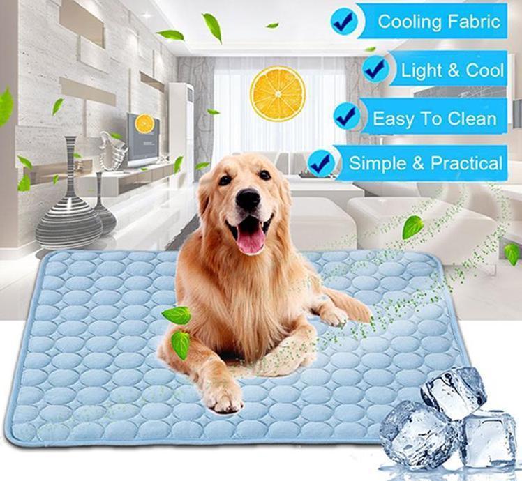Pet Cooling Pad – Ice Silk Cold Nest for Dogs & Cats | Summer Relief Mat