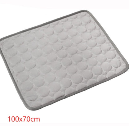 Pet Cooling Pad – Ice Silk Cold Nest for Dogs & Cats | Summer Relief Mat