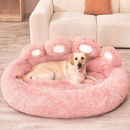Plush Pet Sofa Bed – Cozy Comfort for Dogs & Cats