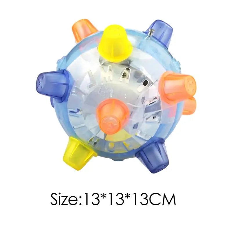 Luminous Dancing Jumping Balls - Fun Flashing Pet Toys for Dogs and Cats!