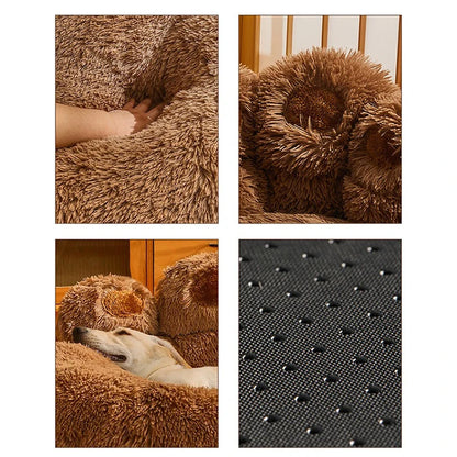Plush Pet Sofa Bed – Cozy Comfort for Dogs & Cats