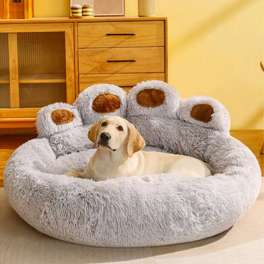 Plush Pet Sofa Bed – Cozy Comfort for Dogs & Cats