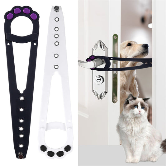 Cat Door Holder Latch – Keep Dogs Out, Let Cats In | Adjustable & Easy to Install