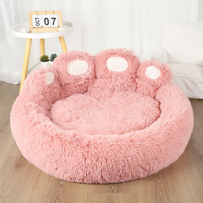 Plush Pet Sofa Bed – Cozy Comfort for Dogs & Cats